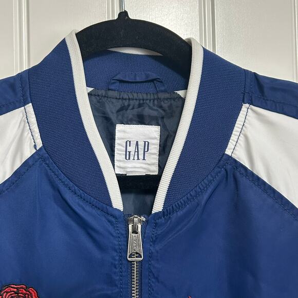 Gap Limited Edition California Sukajan Bomber M Embroidered Map Eagle Jacket - Picture 5 of 16